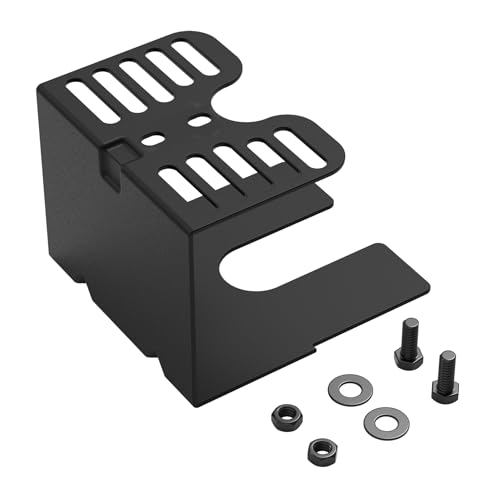 onlyfire Universal Grill 7,6 cm Slide Rotisserie Motor Halterung, Halter für Grillspieß Motor, Schwarz
