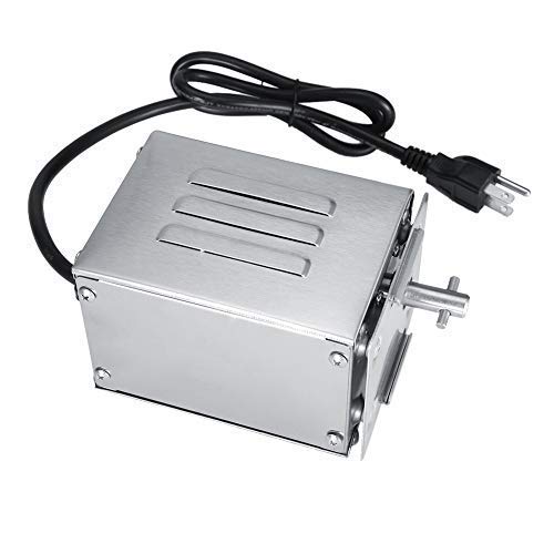 Grillspieß Motor,Grillmotor für Grillspieß BBQ Rotisserie Spießdreher 50-70KGF Edelstahl BBQ Rotisserie Motor Elektrischer Grillröster Motor,Barbecue Motor Drehgrillmotor Edelstahl Grillmotor: Amazon.de: Garten