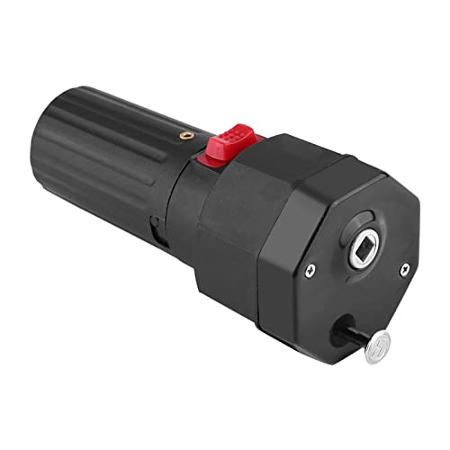 Grillrotator, Drehspiessantrieb batteriebetrieben schwarz 6x6mm Loch für Grill