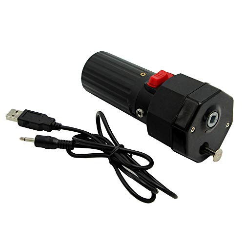 LQKYWNA Grillmotor, Barbecue Rotator Motor für Grillspie, CW/CCW 5V Turn Around Massivbau Grillbraten Bracket USB 3-3.5R.P.M: Amazon.de: Garten